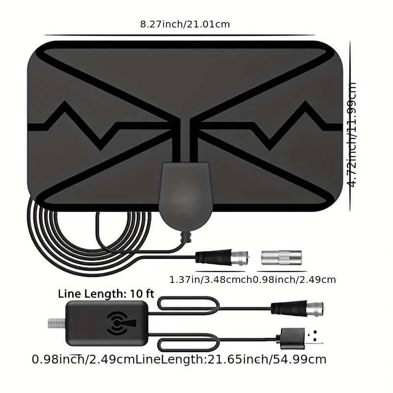 Tv Antena, Digitalna Antena Za Tv, 2023 Najnovejša Prenosna Hd Antena ...