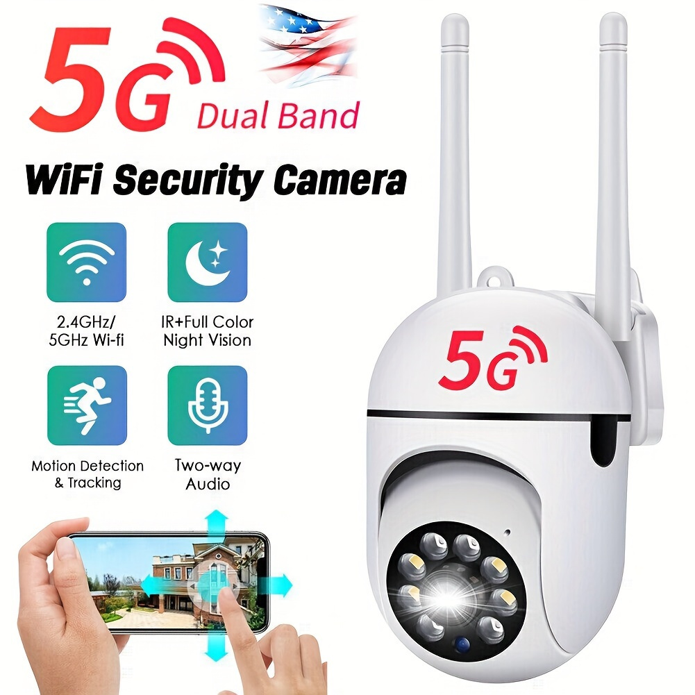 5G Dual Frequency AI-Powered 1080P Indoor Surveillance Camera - Perfect  Gift For Birthdays, Easter, President's Day, Boys And Girlfriends!