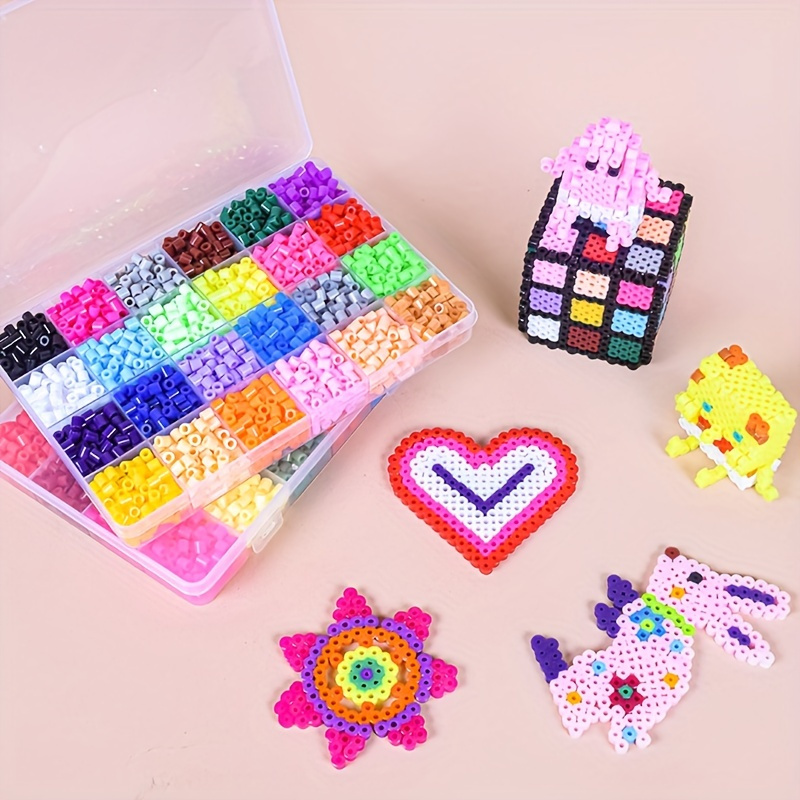 Cheap 5MM 1000PCs Pixel Puzzle Iron Beads For Kids Hama Beads Diy High  Quality Handmade Gift Toy Fuse