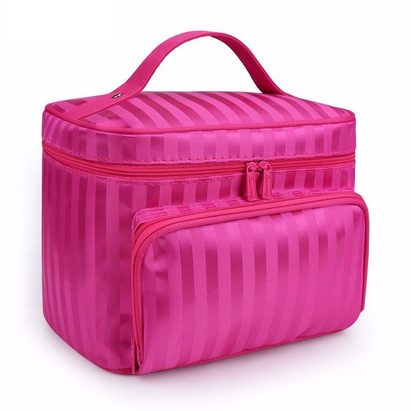 Asge Makeup Bag Cosmetic Bag for Women Cosmetic Travel Makeup Bag Large Travel Toiletry Bag for Girls Make Up Bag Brush Bags Reusable Toiletry Bag