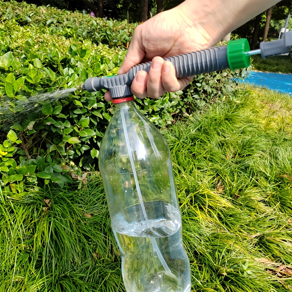 

1pc High Pressure Air Pump Manual Sprayer Adjustable Drink Bottle Spray Head Nozzle Garden Watering Tool Sprayer Agriculture Tools