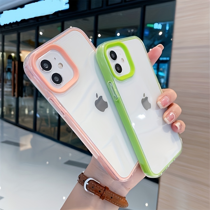 

Shockproof Protective Phone Case For All Iphone Models - Transparent Tpu Cover