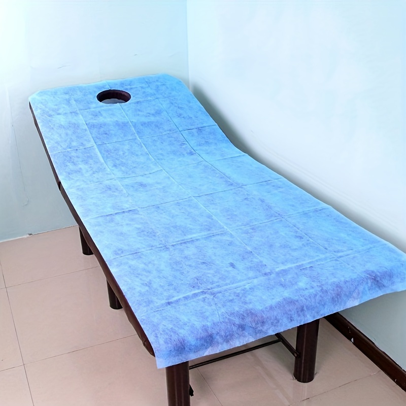 

200pcs Disposable Massage Table Sheets, 31''x71''/78.74cm X 180.34cm Non-woven Fabric, Waterproof Bed Sheet Protector For Beauty Salon, Tattoo, Therapy, Spa, Hotels & Estheticians