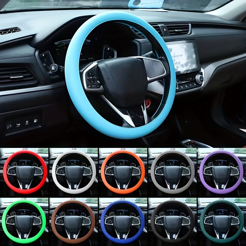 Buy JYSDYL Silicone Auto Car Steering Wheel Cover Universal