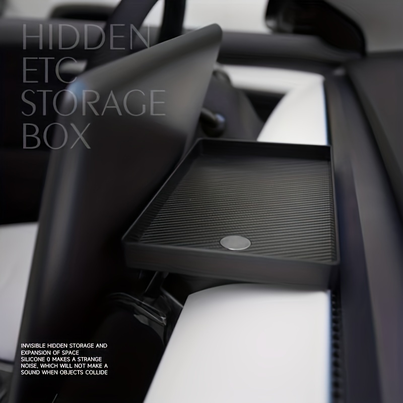 Screen Rear ETC Storage Box for Tesla Model 3 Highland
