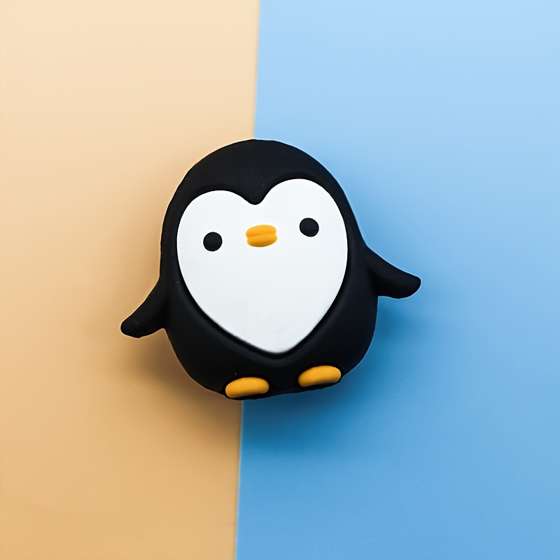 

Protect Your Phone With This Adorable Penguin Silicone Charging Cable Sleeve!