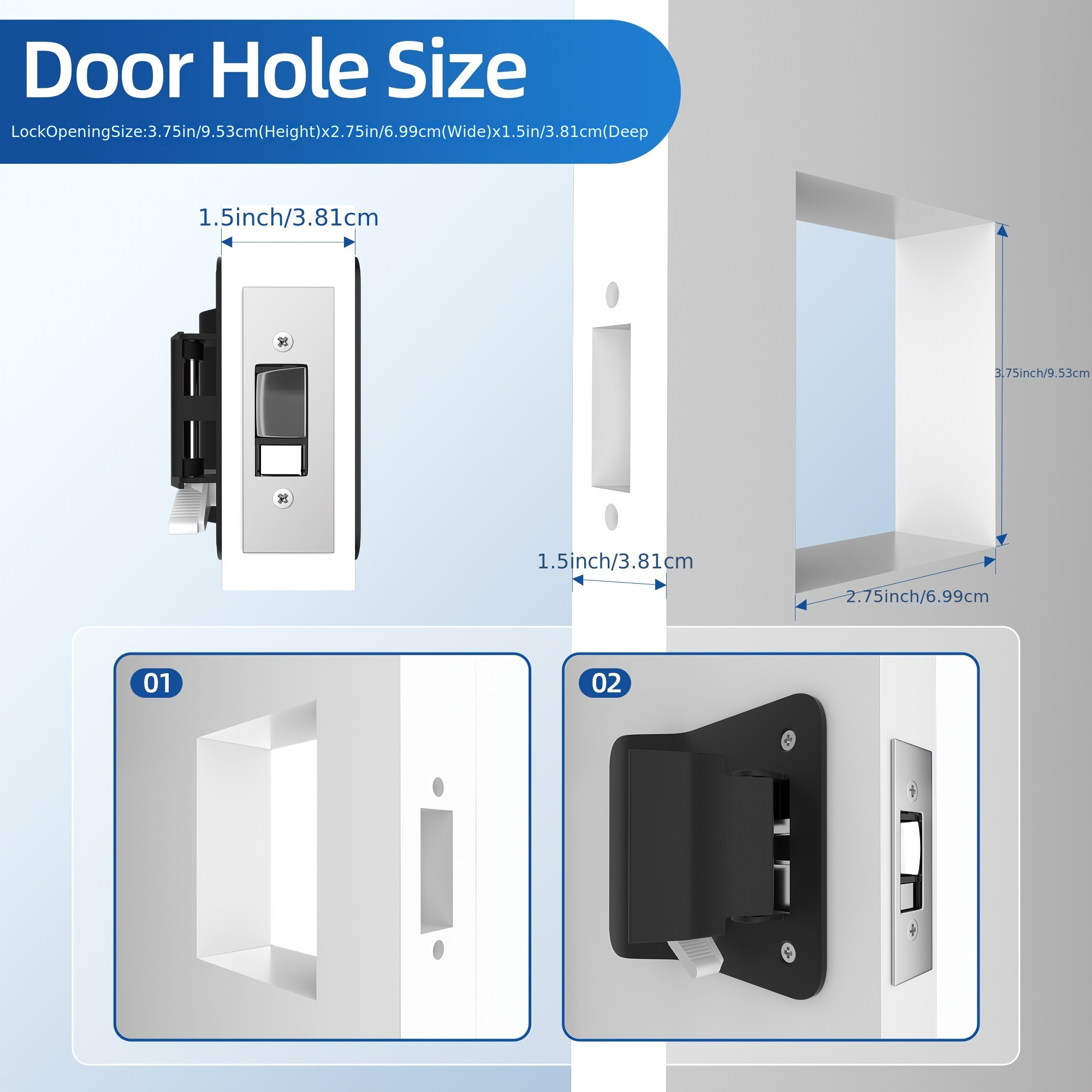 

Rv Travel Trailer Entry Door Lock Double Open Rv Door Lock