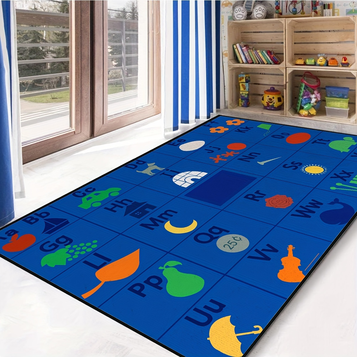 Garage Floor Mat Solid Color Carpet Lightweight And - Temu