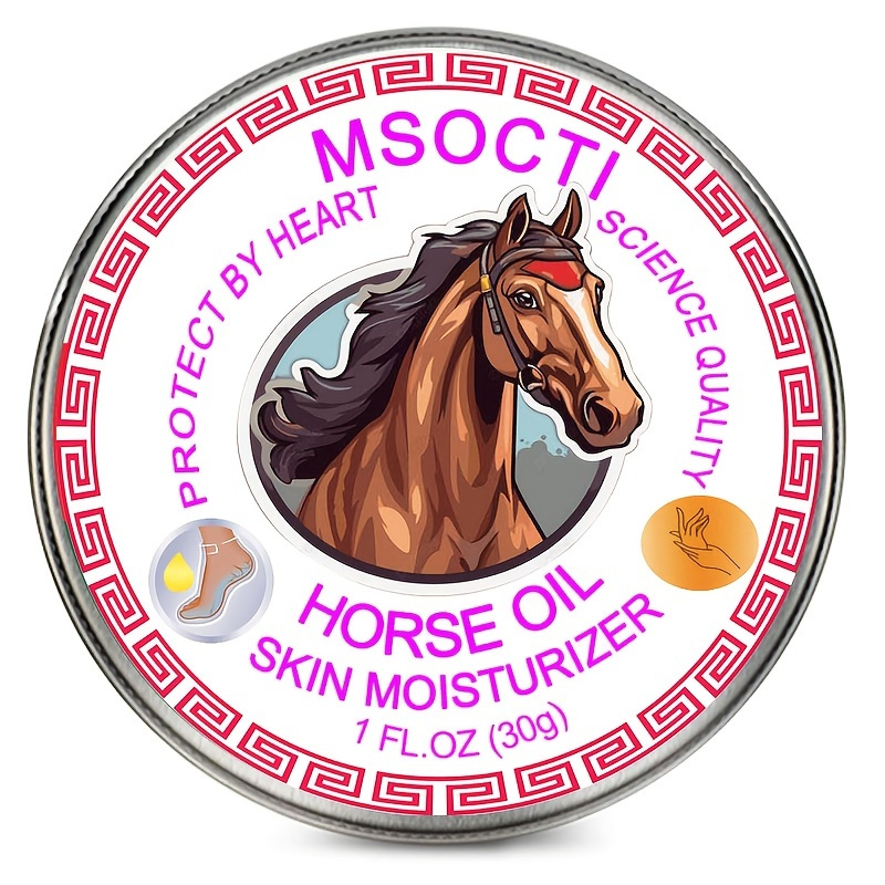 

30g Horse Oil Cream For Dry Cracked Skin, Prevent Skin From Cracking, Make Your Skin Smooth And Soft, Deeply Moisturizing