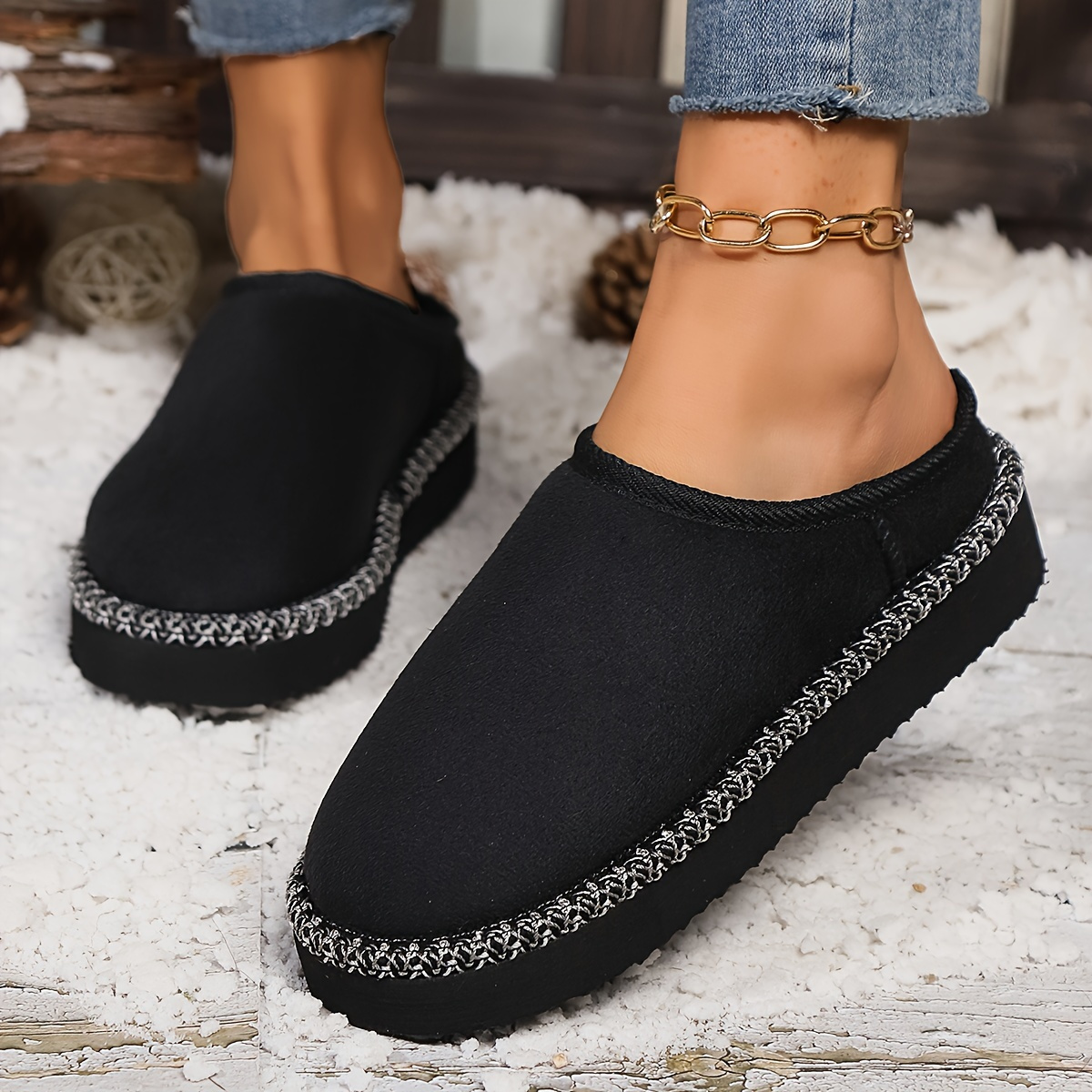 nsendm Female Shoes Adult Character Slippers for Women Bow Tie Soft Sole  Casual Open Toe Non Slip Flat Breathable Slippers Classic Slippers Women