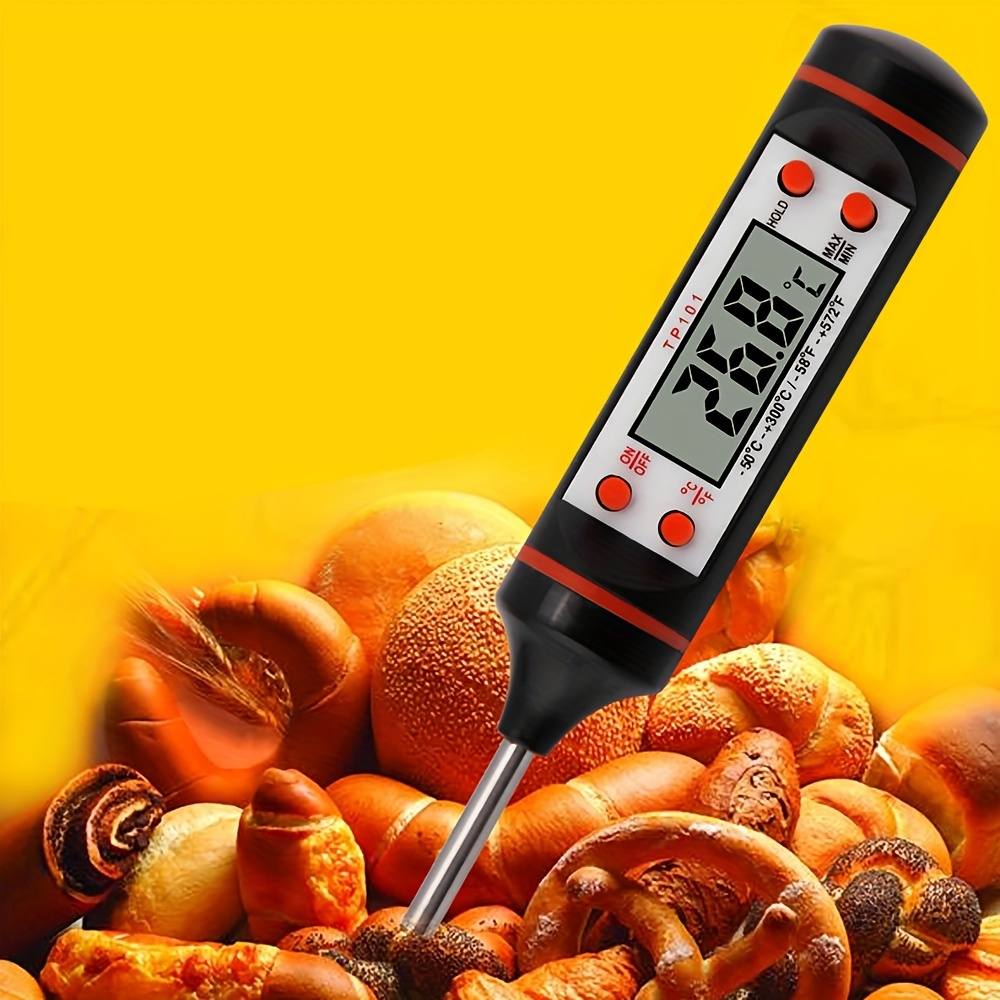 Tp 101 Digital Meat Thermometer For Cooking Food Kitchen Bbq - Temu