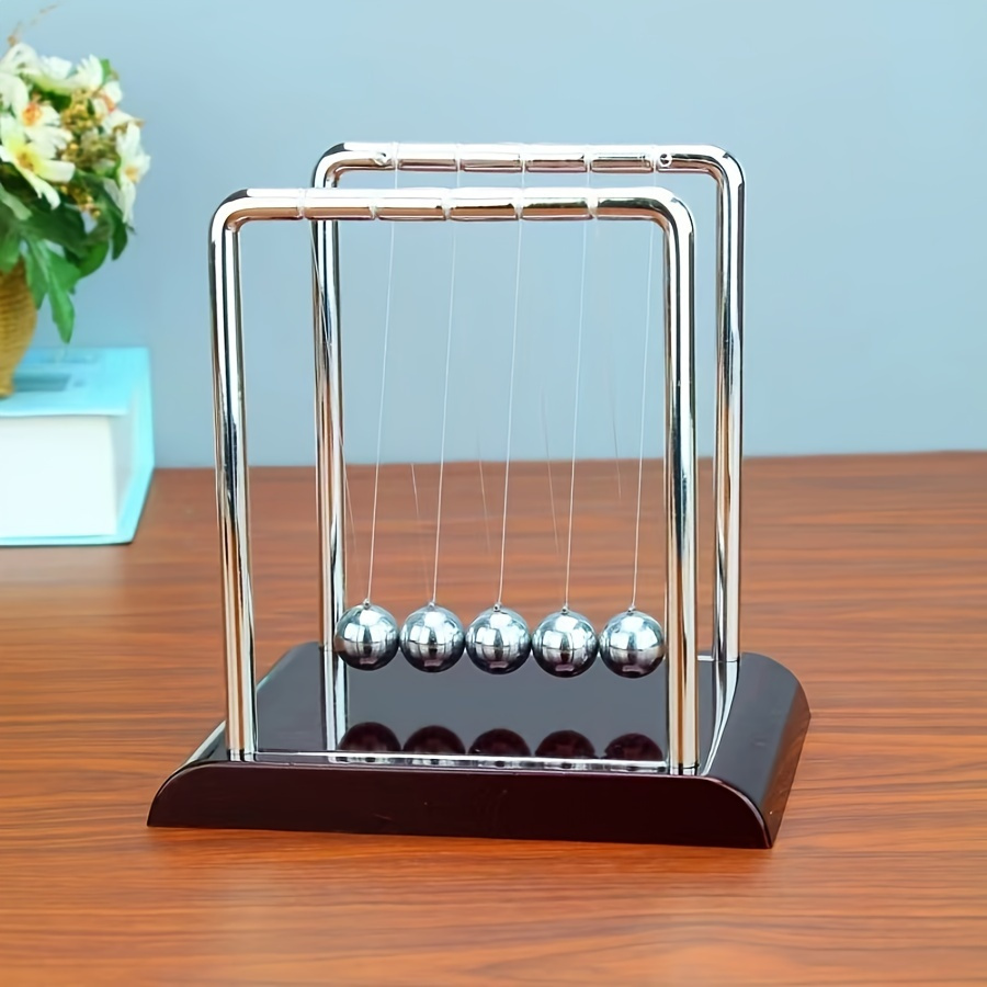 

Newton's Pendulum Collision Physics Model Pendulum Chaos Bump Ball Personality Office Desk Home Living Room Decoration Crafts