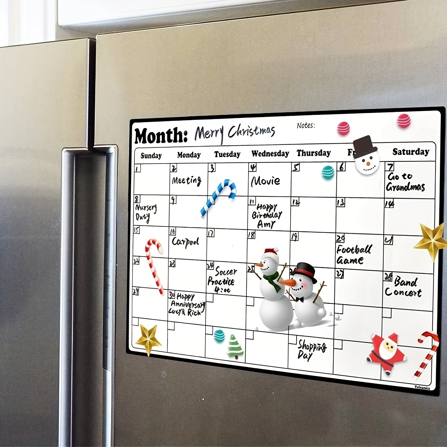 A4/A5 Magnetic Whiteboard Fridge Magnet Stickers Dry Erase Planner