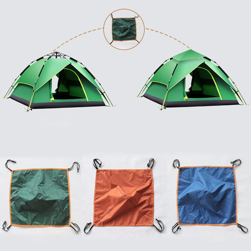 Lona impermeable de doble cara con ojales, lona de lona resistente para  muebles de jardín, camping, senderismo, picnic (verde)