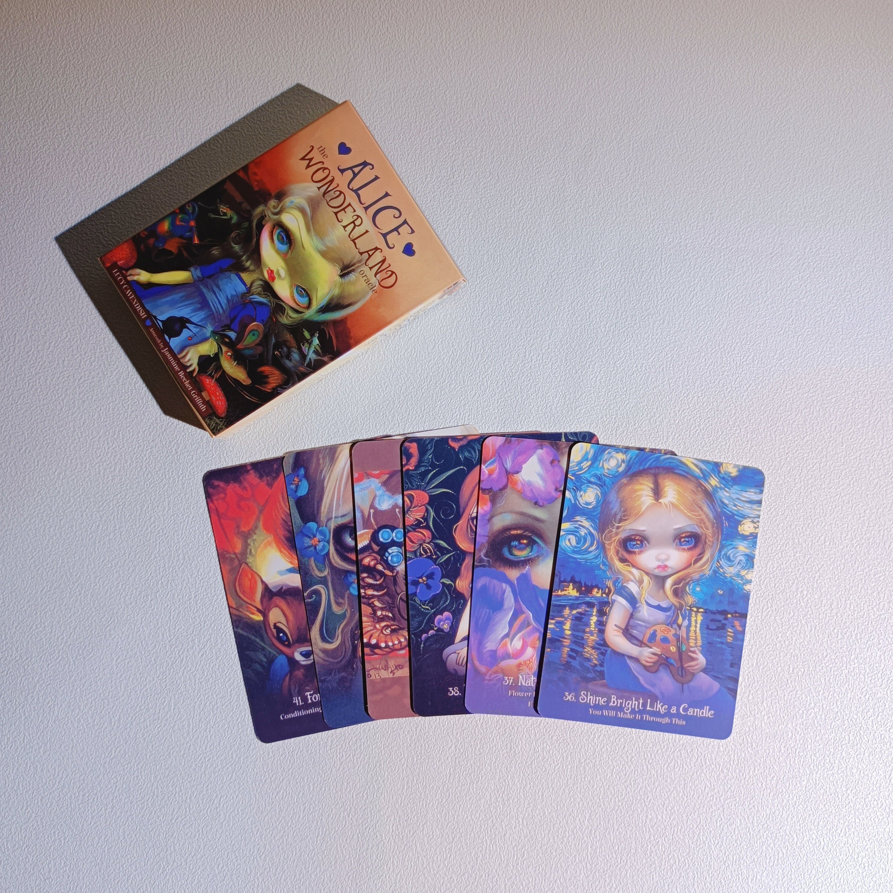 Alice in Tarotland, Tarot Deck, Wonderland Tarot Cards, Oracle Deck, Tarot  Reading Cards 