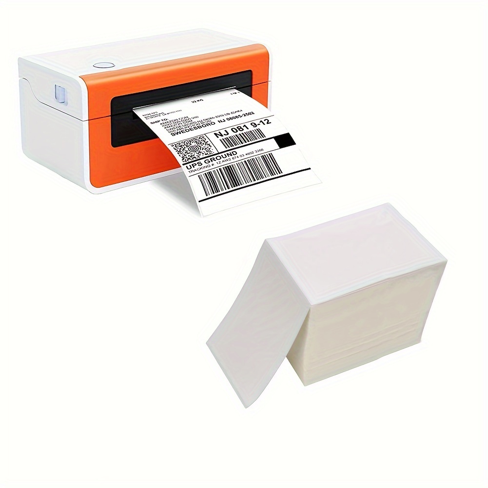 Impresora de etiquetas de envío Comer 4 × 6 - Impresora térmica directa  comercial Máquina de etiquetas de código de barras de alta velocidad