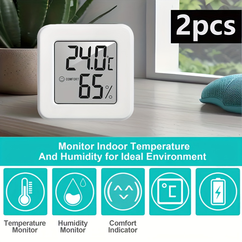 Suction Type Round High Accuracy Thermometer For Window Indoor Outdoor  Window Wall Greenhouse Garden Home Temperature Monitor - AliExpress