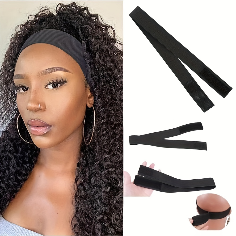 Lace Melt Band With Ear Protector For Lace Wigs Wig Bands For Edges With  Ear Puff Melting Band Wig Accessories For Lace Frontal