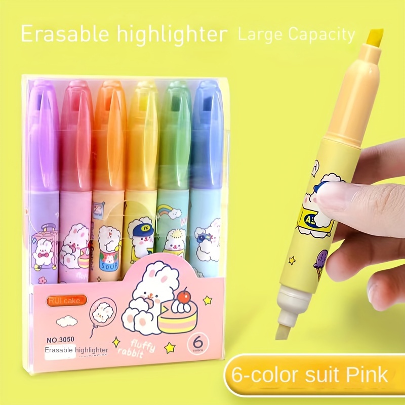 Erasable Highlighter Fluorescent Marker Pen