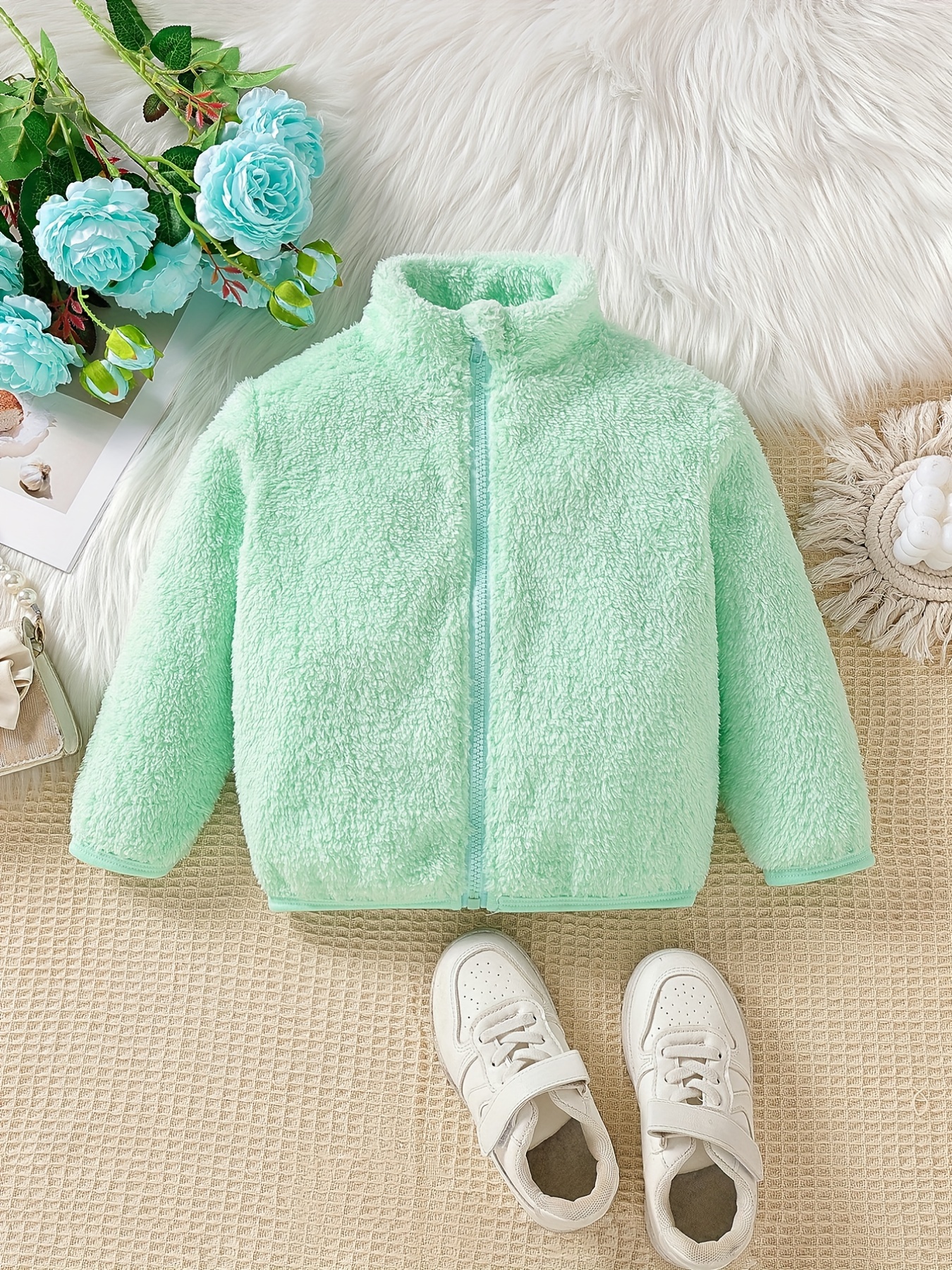 Toddler Fleece Jacket - Temu