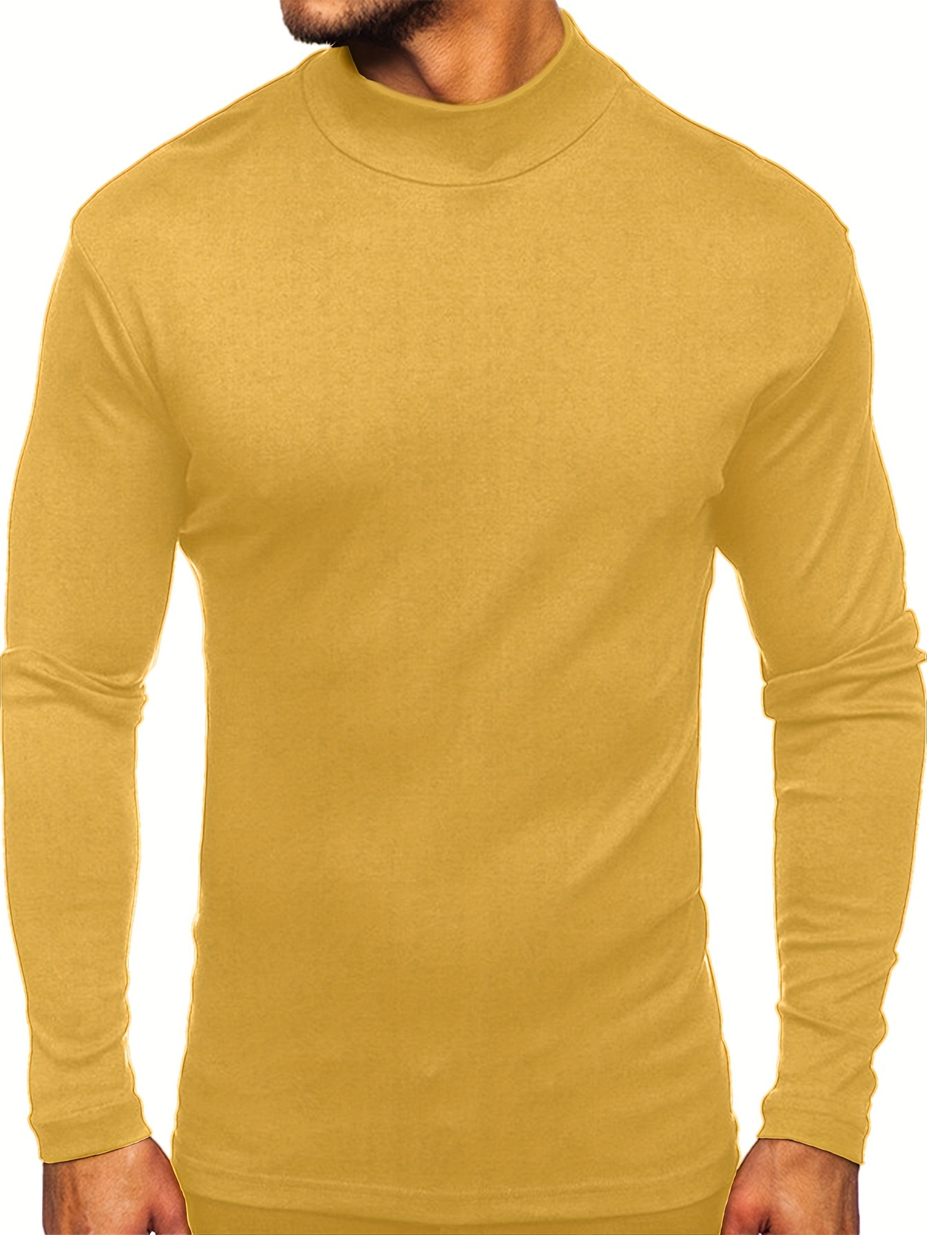 Camiseta interior manga larga hombre termal poliéster cuello pico – MODES  REMI