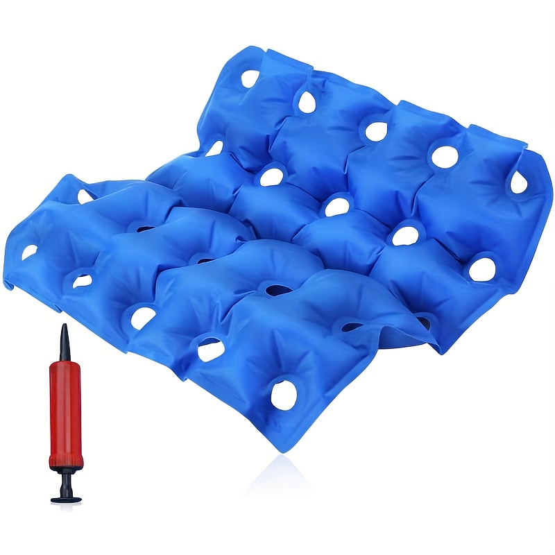Air Inflatable Seat Cushion Mat 3D Pressure Relief Chair Cushion Orthopedic  Seat For Home Office Sofa