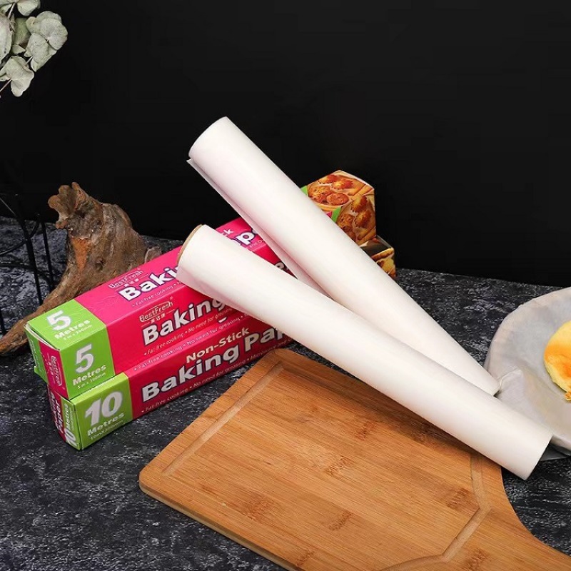 Parchment Paper Roll For Baking 12 Inch X 164 Ft Roll,Greaseproof,Non-Stick,Easy  To Cut,For Cooking,Roasting - AliExpress