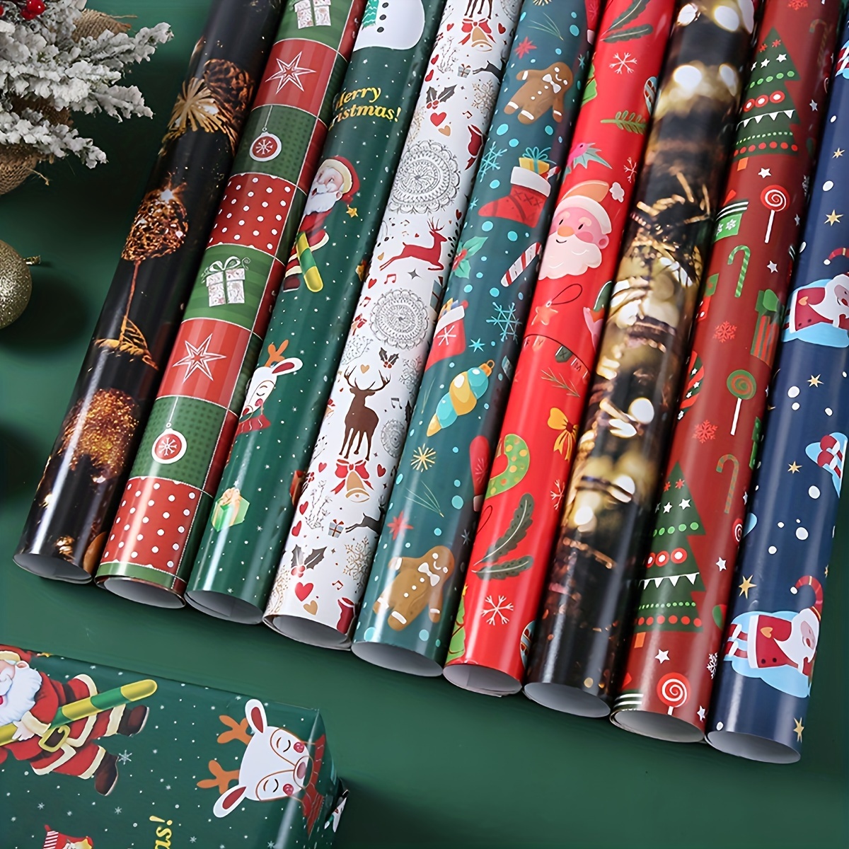 Christmas Tissue Paper For Gift Bags Xmas Tree Deer - Temu Austria