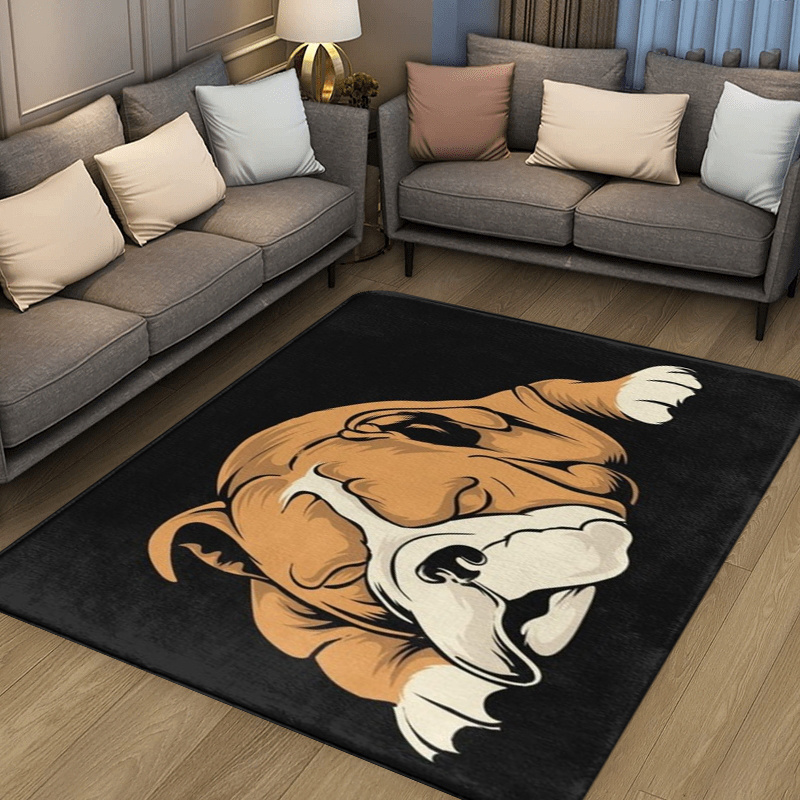 Dog 08 – animals area rug carpet in 2023