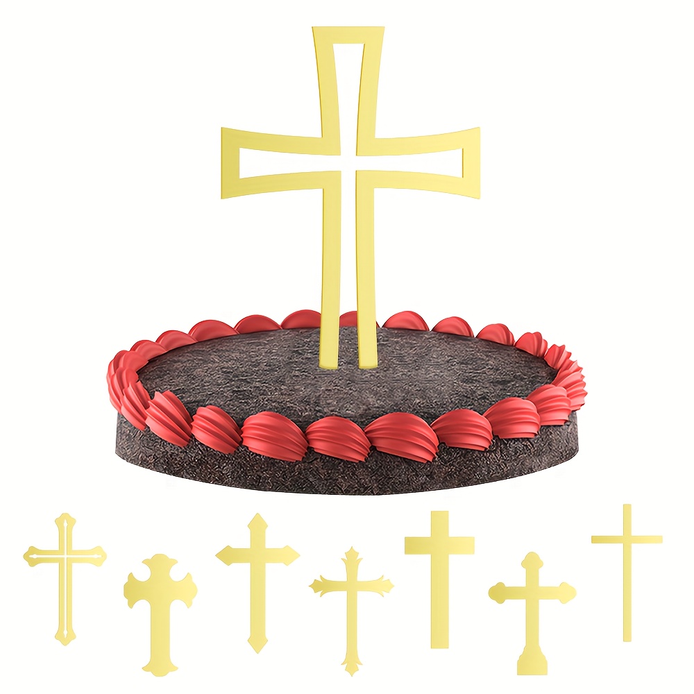 26 A-Z Lettre Gâteau Topper, Acrylique Décoration De Cupcake, Kit
