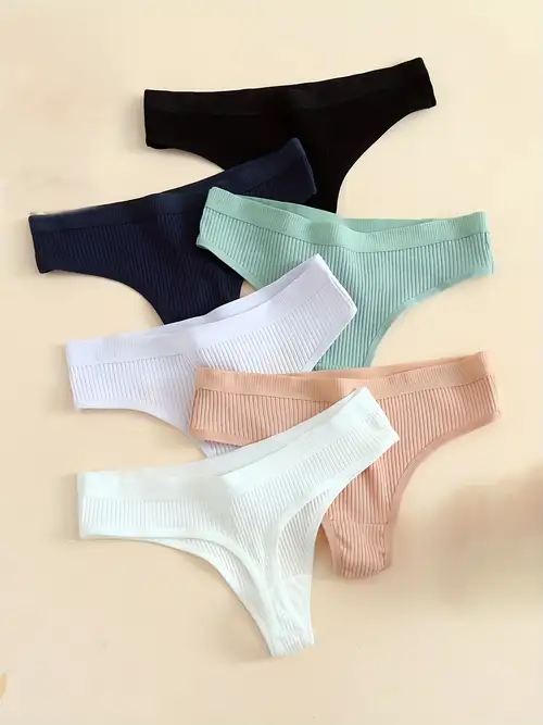 Cotton Thongs Women - Temu