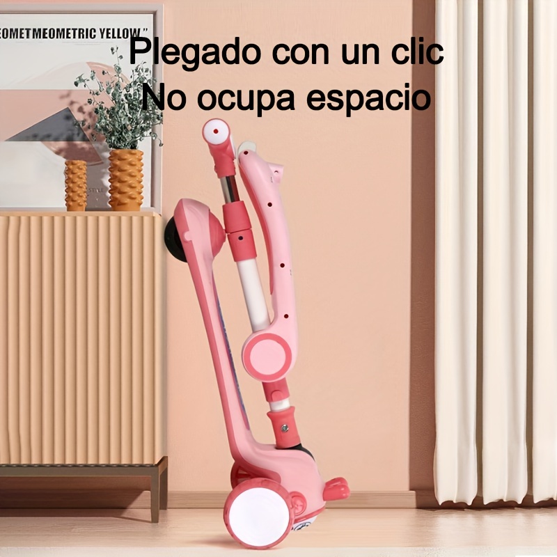 Scooter Azul para niños de 3 a 8 años, Patinete para niños, Patín del  Diablo, Monopatin, Asiento Desmontable con luz LED y Musica en Ruedas  (Azul) : : Juguetes y Juegos