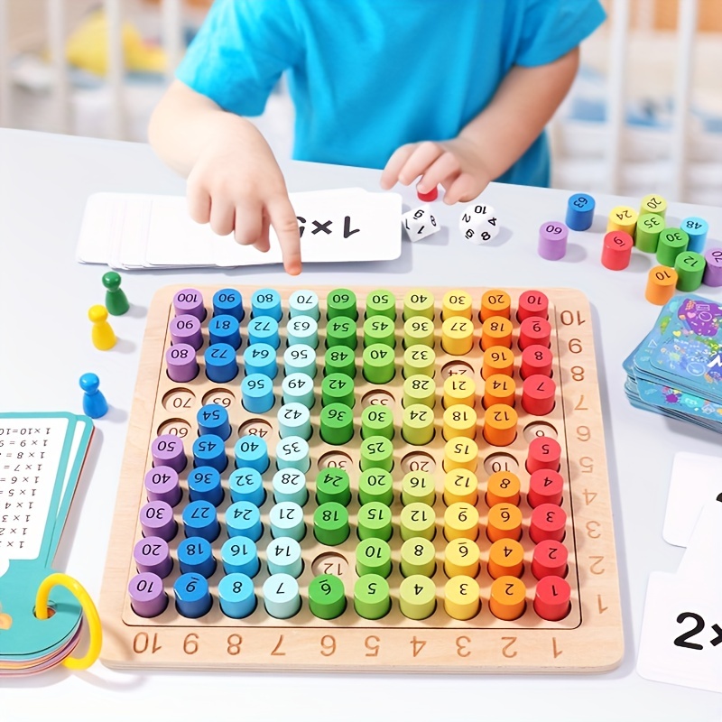 Montessori Kids Arithmetic Toys Number - Temu