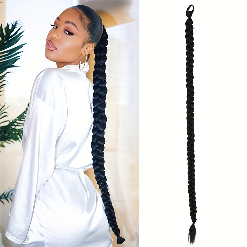 Braid Ponytail Extension - Temu New Zealand