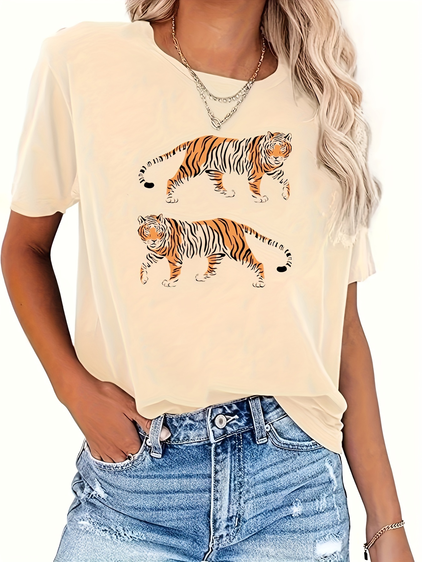 Tiger Print Shirt - Ready-to-Wear 1ABE5R