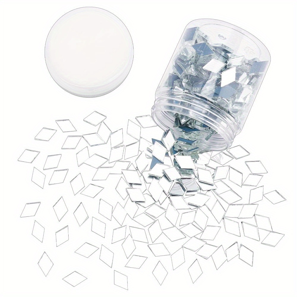50-Pack of Small Round Mirrors for Crafts, 3-Inch Glass Tile Circles for  Wall and Table Decor, Mosaics, DIY Home Projects, Decorations, Arts and