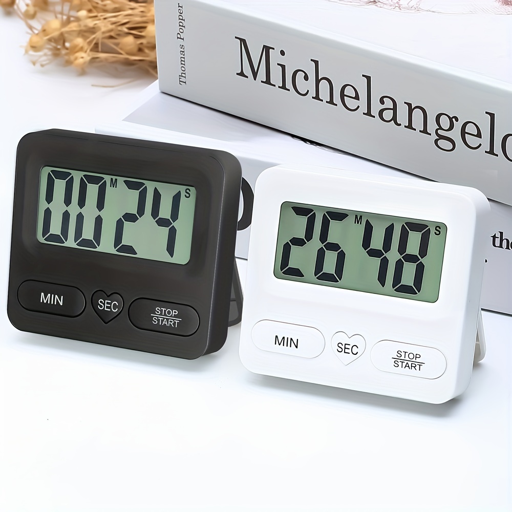 Digital Kitchen Timer: Loud Alarm, Magnetic Wall Mount/freestanding,  Perfect For Cooking & Baking! - Temu