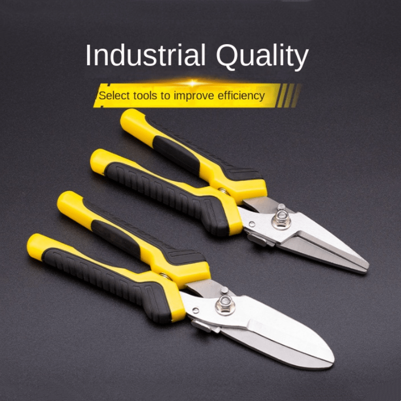 6 Inch Sheet Metal Shears Metal Sheet Cutter Scissors Heavy Duty Roll