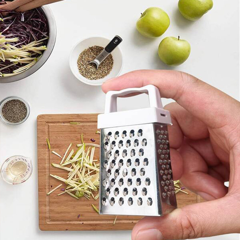 1pc Stainless Steel Mini Cheese Grater, Creative Random Color Small Box  Graters For Kitchen Slicer, Ginger, Vegetable