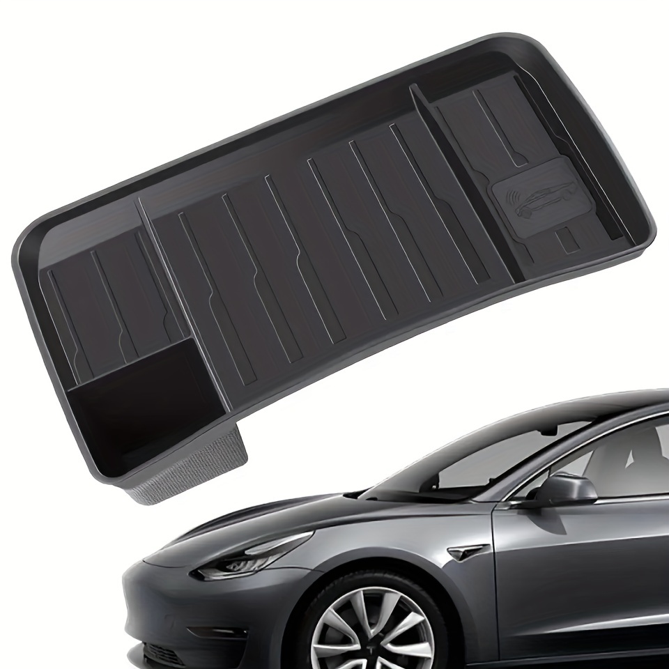 Suede Car Tissue Box for Tesla Model 3 S X Y Car Tissue Holder Car