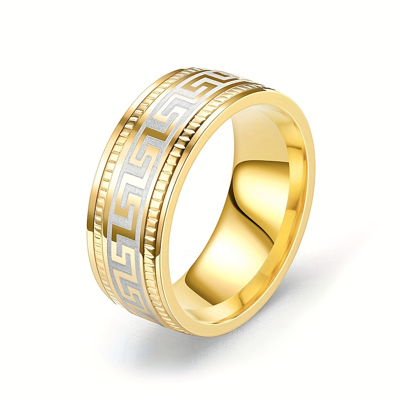 Titanium Steel Prism Ring - Multi-section Ring Men Women Couple