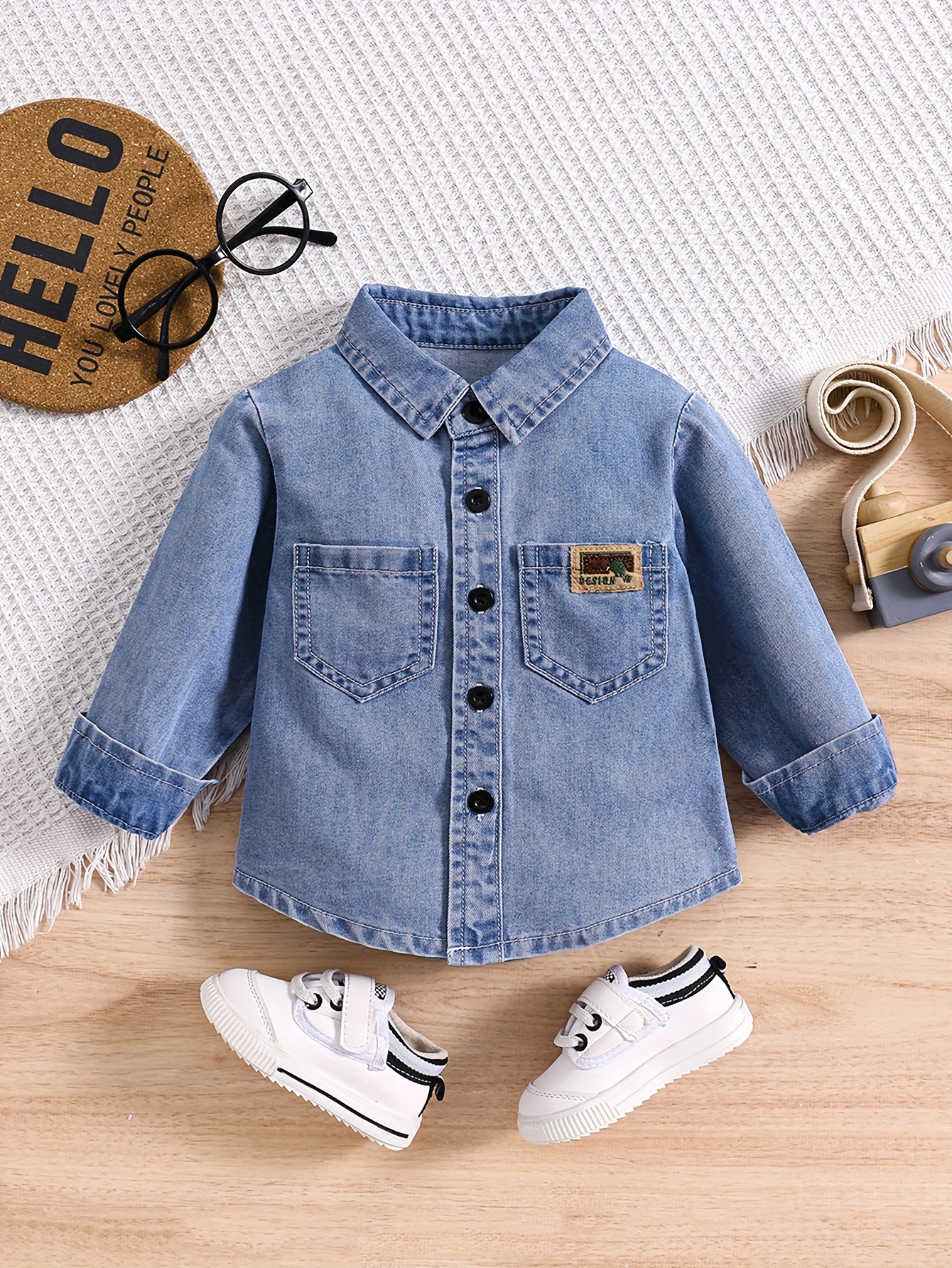 Infant jean store jacket