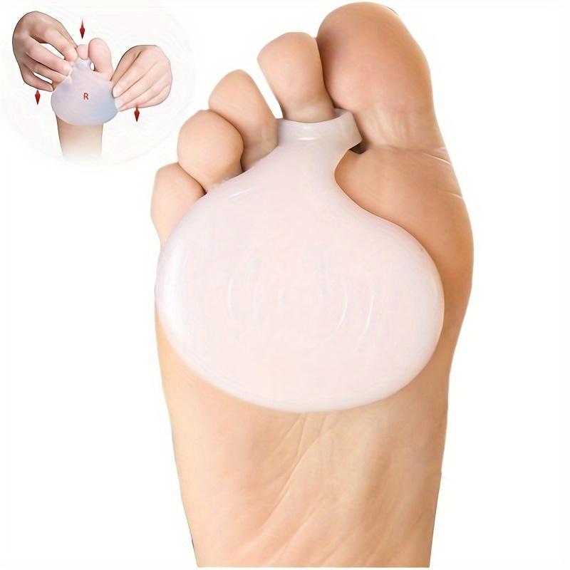  Almohadillas metatarsianas de bola de pie, paquete de 8  almohadillas de gel para pies Mortons Neuroma Callus, alivio del dolor de  pies, juanetes, soporte para el antepié para mujeres y hombres 