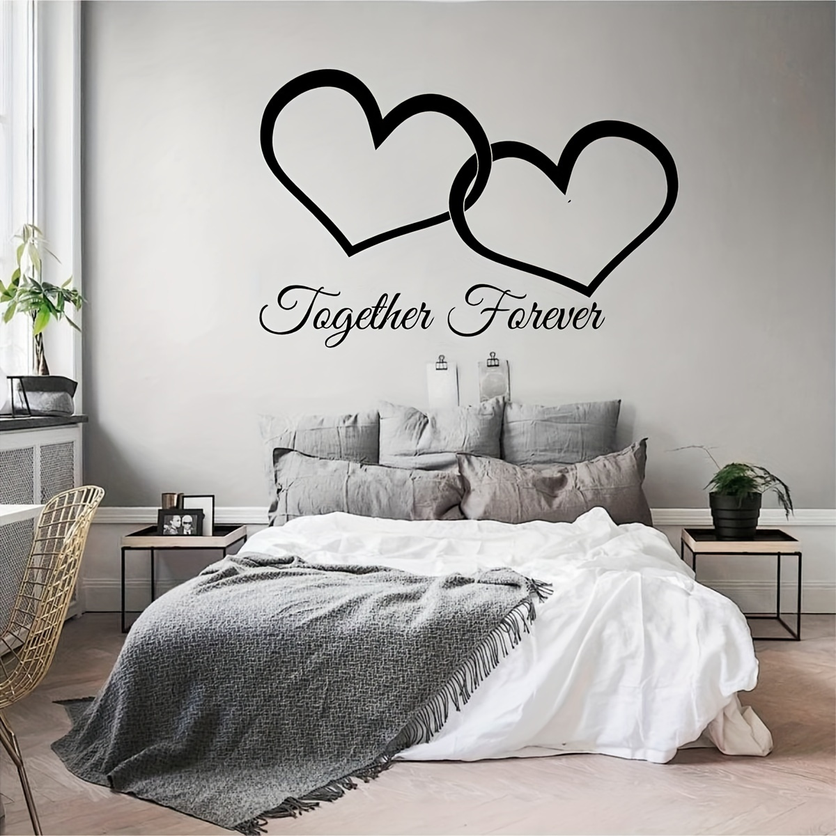  Bible Verse Vinyl Wall Decal Stickers Hugs Kisses and Valentine  Wishes Motivational Word Letter Decals Wall Art Sayings Sticker for Bedroom  Living Room Office Decor : Tools & Home Improvement