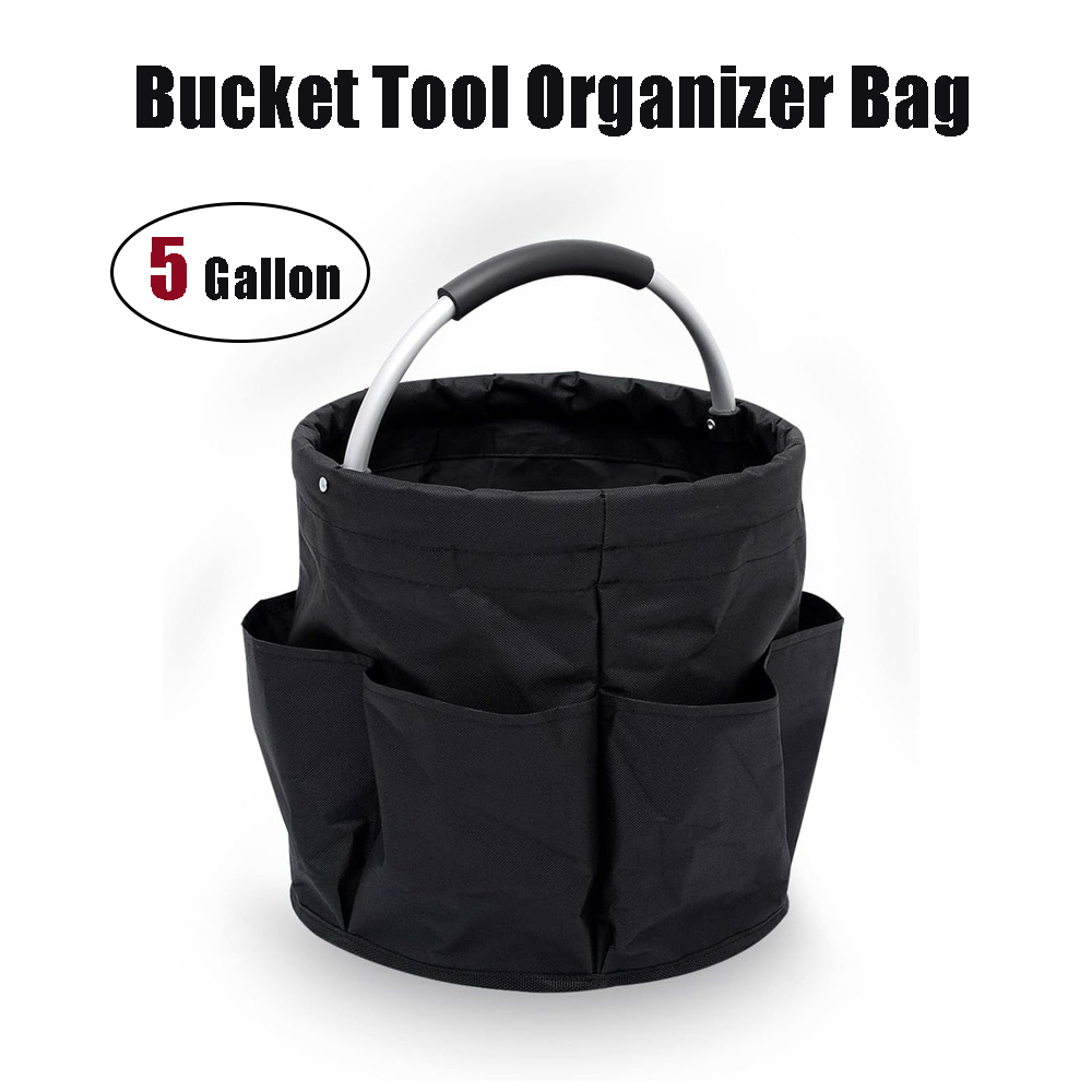 5-Gallon Bucket Garden Tool Caddy and Organizer - Set of 2 - by
