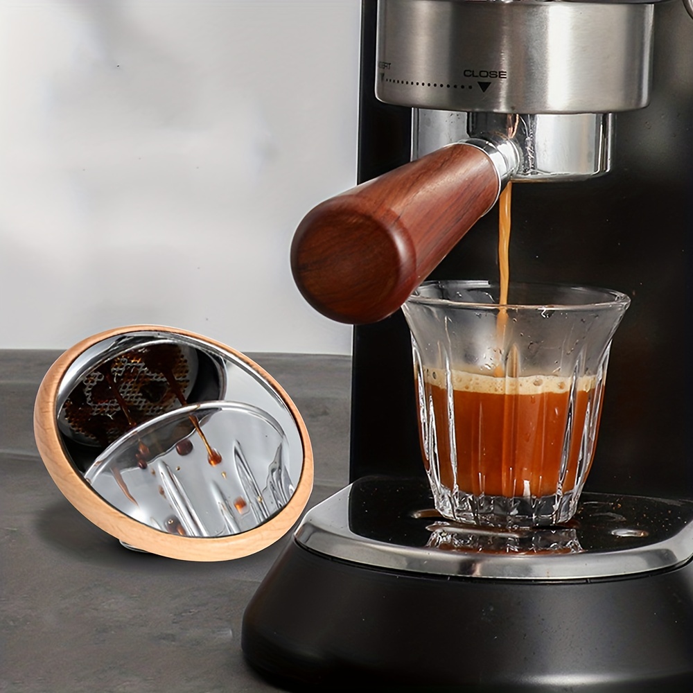  Mango de café, portafiltro de café, accesorio de café, cafetera  de 2.283 in para cocina, accesorios de cafetera semiautomática : Hogar y  Cocina