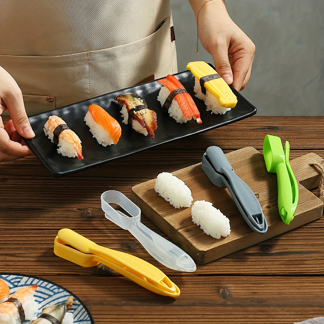 GYMCOR Kit Sushi Cuisine Accessoires Bento Sushi Mat Riz 1pc Outils de  Moule Sushi to Make Boulette de Riz Maker Bricolage Sushi Onigiri Riz Moule