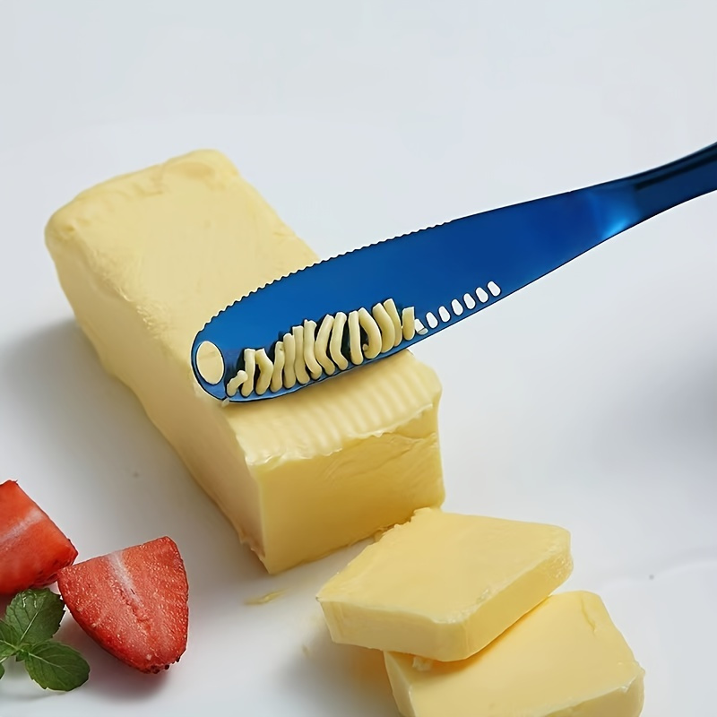 1/2/4PCS Household Butter Knife Bread Toast Knife Cheese Jam Peanut Butter  Scraper Mini Vertical Butter Sauce Knife Kitchen - AliExpress