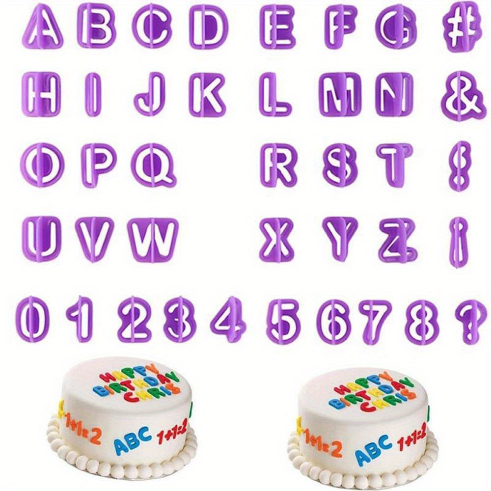 27pcs A-Z Lettre Gâteau Topper Lettres Capitale Alphabet Or Rose