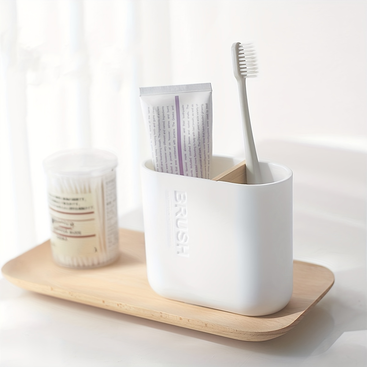 Small Toothbrush Holder Bathroom Stainless Steel Tooth Brush - Temu